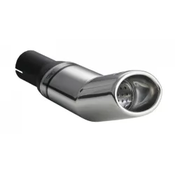 Uniwersalna końcówka tłumika owalna 95×65mm dł. 170mm