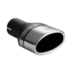 Uniwersalna końcówka tłumika owalna 120×80mm długość 80mm średnica montażowa 55mm