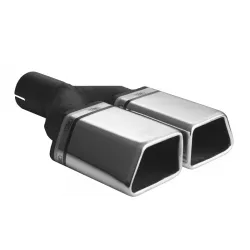 Uniwersalna końcówka tłumika specjalna 86×54mm długość 200mm średnica montażowa 50mm