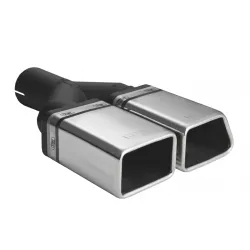 Uniwersalna końcówka tłumika specjalna 86×54mm długość 200mm średnica montażowa 55mm