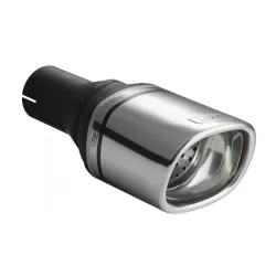 Uniwersalna końcówka tłumika prostokątna 100×75mm dł. 120mm