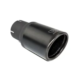 Uniwersalna końcówka tłumika okrągła 90mm długość 120mm średnica montażowa 55mm