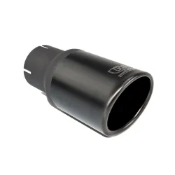 Uniwersalna końcówka tłumika okrągła 90mm długość 120mm średnica montażowa 55mm