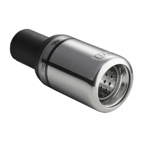 Uniwersalna końcówka tłumika okrągła 80mm długość 120mm średnica montażowa 45mm