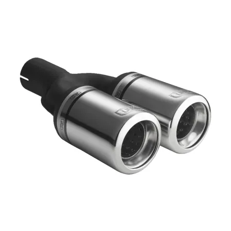 Uniwersalna końcówka tłumika okrągła 80mm długość 200mm średnica montażowa 45mm