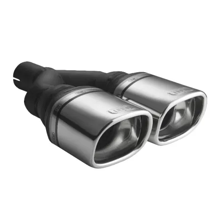 Uniwersalna końcówka tłumika prostokątna 100×75mm dł. 260mm