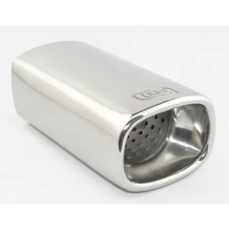 Uniwersalna końcówka tłumika prostokątna 100×75mm dł. 200mm