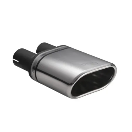 Uniwersalna końcówka tłumika owalna 145×75mm długość 140mm średnica montażowa 45mm