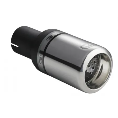 Uniwersalna końcówka tłumika okrągła 80mm długość 200mm średnica montażowa 50mm