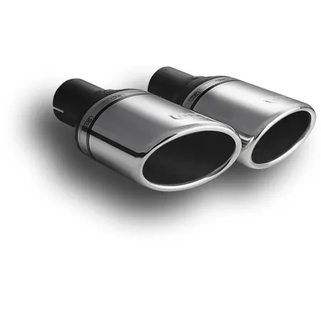 Uniwersalna końcówka tłumika owalna 95×65mm długość 120mm średnica montażowa 60mm