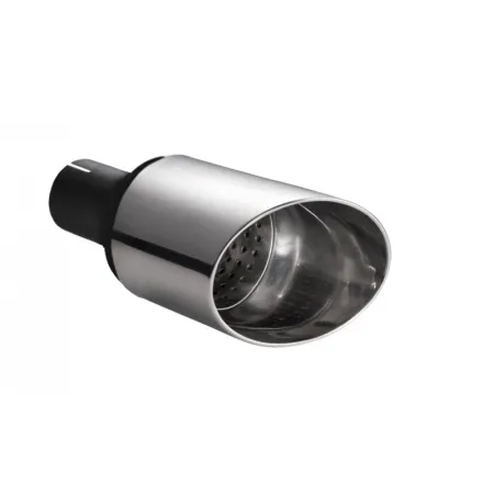 Uniwersalna końcówka tłumika okrągła 100mm długość 150mm średnica montażowa 55mm