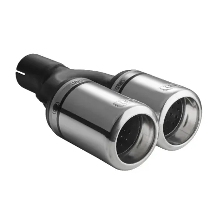 Uniwersalna końcówka tłumika okrągła 80mm długość 200/180mm średnica montażowa 60mm