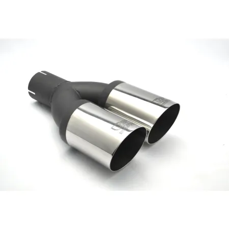 Uniwersalna końcówka tłumika okrągła 80mm długość 210mm średnica montażowa 55mm