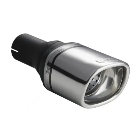 Uniwersalna końcówka tłumika prostokątna 100×75mm dł. 120mm