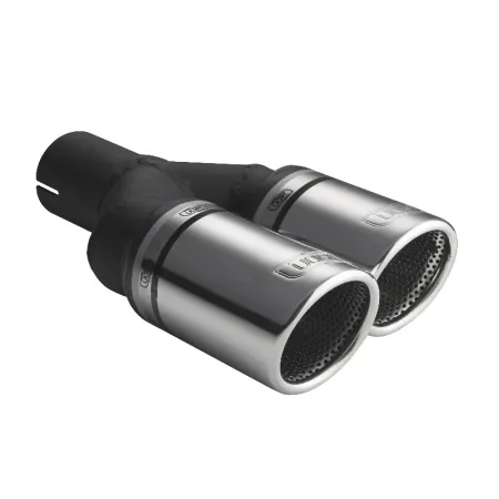 Uniwersalna końcówka tłumika okrągła 70mm długość 200/180mm średnica montażowa 50mm