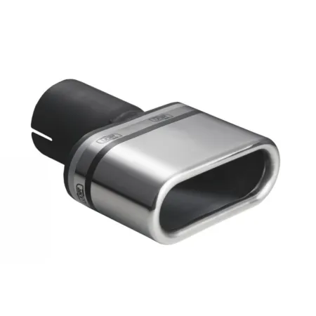 Uniwersalna końcówka tłumika owalna 110×45mm dł. 80mm