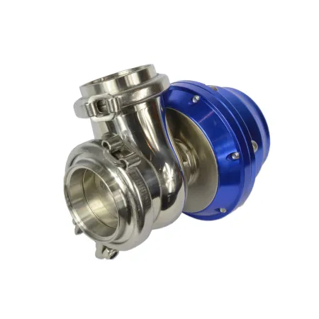 Wastegate V-BAND 40mm niebieski