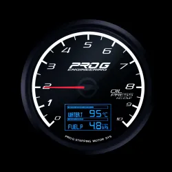 Wskaźnik Pro G AVS Series Multi Gauge, ciśnienia oleju 10 Kg/cm2 60mm