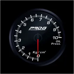 Wskaźnik Pro G Race Series 2 RC, ciśnienia oleju Kg/cm2 WHITE 52mm