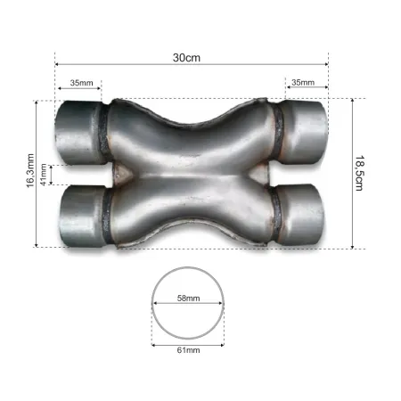X-Pipe 57mm