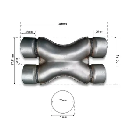 X-Pipe 76mm