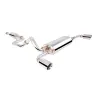 Układ wydechowy XForce z systemem Varex MAZDA 3 2010-2013 SP25 Hatch stal nierdzewna