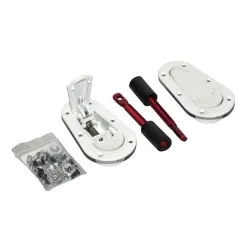 Zapinki AeroCatch Flush Białe (podkładki montażowe w zestawie)