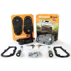 Zapinki AeroCatch Xtreme Flush Plus z zamkiem (podkładki montażowe w zestawie)