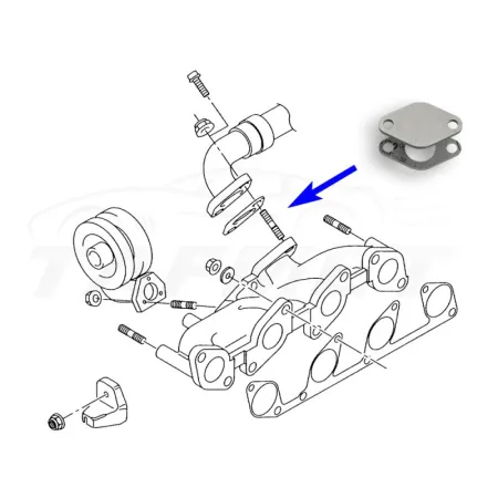 Zamiennik zaworu EGR Audi z silnikami 2.0 TDI BVA BVF BVG BLB BRD