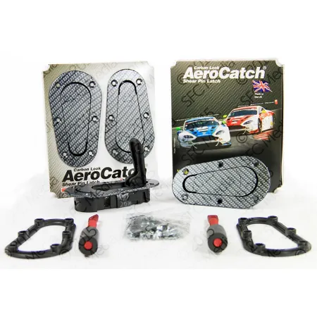 Zapinki AeroCatch Flush Plus Carbon (podkładki montażowe w zestawie)