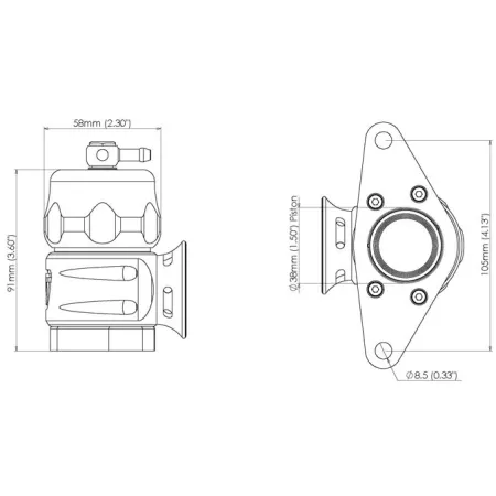 Zawór blow off Subaru WRX/WRZ STI/Forester