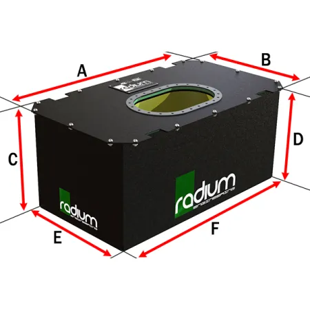 Zbiornik paliwa Radium Engineering 6 galonów / 27 litrów FIA
