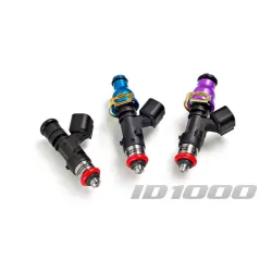 Zestaw 6 wtryskiwaczy paliwa Injector Dynamics 1000cc/min, Nissan GTR R32 R33 R34 RB26 / Toyota FJ Cruiser / 4Runner / Tundra 1GR V6 60mm / 14mm (purp