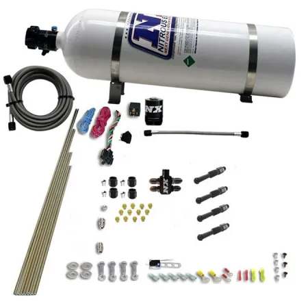 Zestaw Nitro Nitrous Express NX 93046-15 Suchy bezpośredni 4 CYL