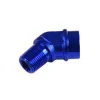 3/8 NPT 45' Nypel adapter żeńsko-męski Niebieski