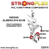 281662B: Tuleja wahacza przedniego tylna Nissan Almera N16