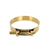 Nierdzewna obejma T-clamp Mishimoto złota 2.5 Inch