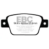 DPX2107 Klocki hamulcowe ULTIMAX2 EBC Brakes Alfa Romeo Chrysler UK Delta Fiat Bravo Lancia Delta MiTo