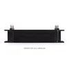 Mishimoto Universal 10 Row Oil Cooler Kit Black