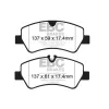 DPX2152 Klocki hamulcowe ULTIMAX2 EBC Brakes Ford COMMERCIAL Tourneo Custom Transit 4th Gen 290 Transit 4th Gen 310 Transit 4th Gen 330 Transit 4th Ge