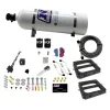 Dual 4500 Conventional Plate System Gasoline Pro-Power 100-500Hp with 15Lb Bottle Nitrous Express NX 50270-15