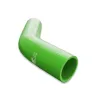Silikonowe kolanko redukcyjne 45' 57/80mm Zielony