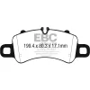 DP42307R Klocki hamulcowe YELLOWSTUFF EBC Brakes Porsche 718 Spyder 982 Boxster 718 Cayman 718 Porsche 911 991/2 Boxster 718 Cayman 718 911 991/2 Carr