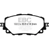 DPX2263 Klocki hamulcowe ULTIMAX2 EBC Brakes Fiat 124 Spider Mazda MX5 RF ND MX5 Mk4 ND