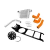 Dedykowany zestaw montażowy intercoolera Nissan Patrol Top Mount - 3.0D M57 Pomarańczowy