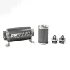 DeatschWerks In-Line Fuel Filter Kit -6AN 100 Micron 110mm