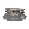 DP81254RP1 Sportowe klocki hamulcowe RP-1 Racing EBC Brakes Honda S2000 Civic 7th Gen EP4 ACURA CSX Canada Type S RSX Type S Honda S2000 Civic 7th Gen