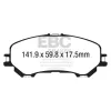 DPX3032 Klocki hamulcowe ULTIMAX2 EBC Brakes Nissan Qashqai J11 Renault Kadjar Koleos 2 XTrail 5 Seats XTrail