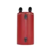 Mishimoto Aluminum Oil Catch Can - Large Wrinkle Red