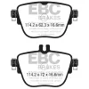 DP42337R Klocki hamulcowe YELLOWSTUFF EBC Brakes Mercedes-Benz CLS Coupe C257 CLS350 CLS Coupe C257 CLS350d 4Matic CLS Coupe C257 CLS400d 4Matic EClas